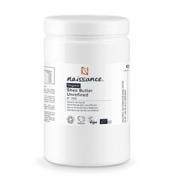 Naissance 100% Ren Sheabutter - kologisk - 1000 ml.