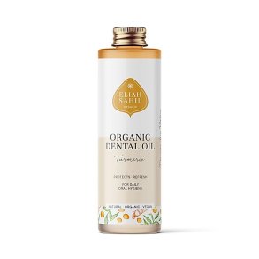Eliah Sahil Dental Oil Turmeric til olieudtrækning - Økologisk - 100 ml.
