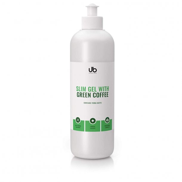 UB Gel Slim Slankende og anti-cellulite gel med grn kaffeekstrakt og Yerba Mate - 500 ml.