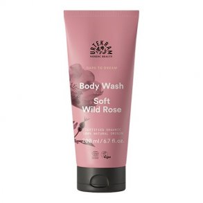 Urtekram Body Wash Soft Wild Rose - 200 ml