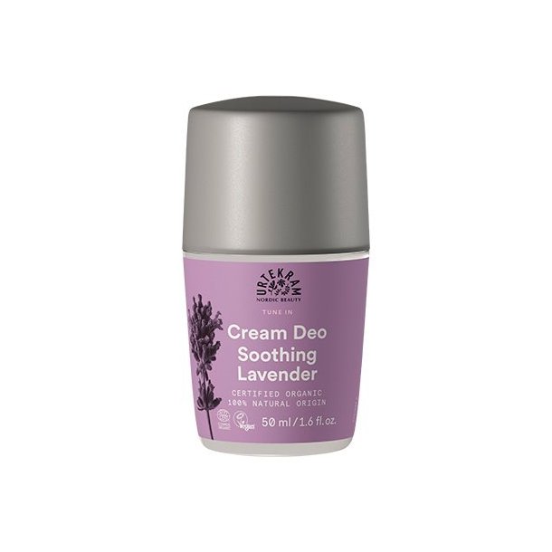 Urtekram Creme Deo roll on - Soothing Lavender - 50 ml