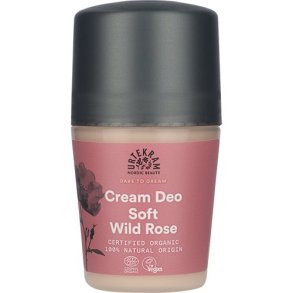 Urtekram Creme Deo roll on - Wild Rose - 50 ml