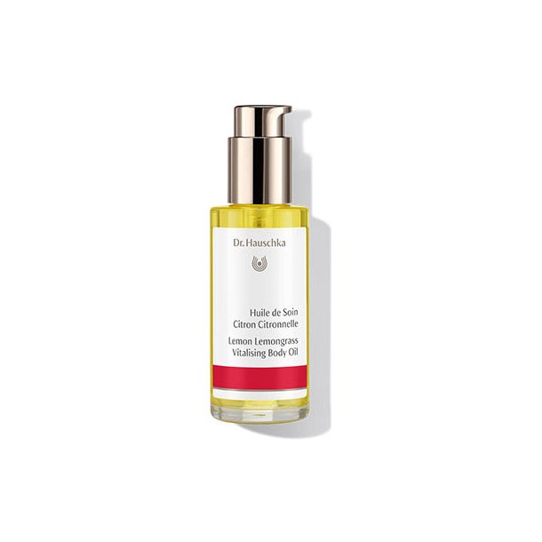 Dr. Hauschka Lemon lemongrass vitalising body oil - 75 ml.