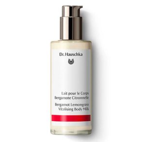 Dr. Hauschka Bergamot and lemongrass vitalising body milk - 145 ml.