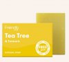 Friendly Sbebar Tea tree og gurkemeje - Vegan - 95 gr.
