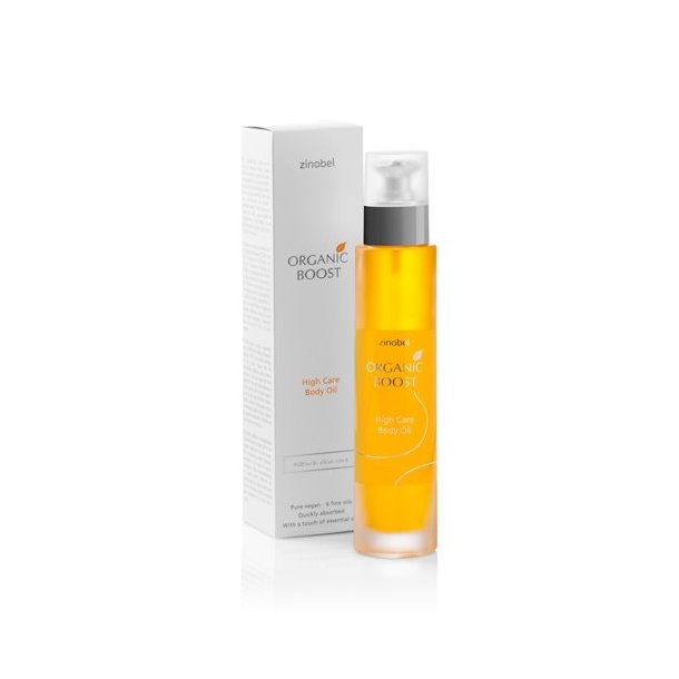 Zinobel Organic Boost High Care Body Oil - 100 ml.
