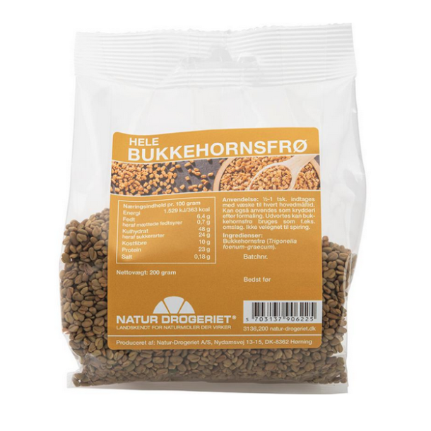 Natur-Drogeriet Bukkehornsfr hele - 200 g