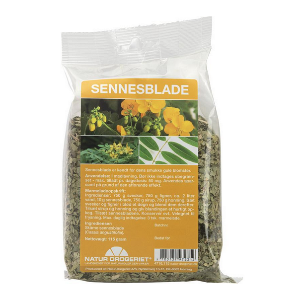 Natur-Drogeriet Sennesblade - 115 g.