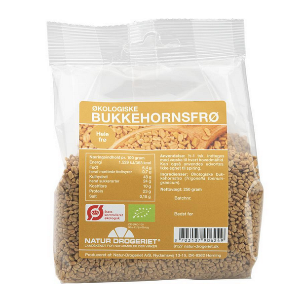 Natur-Drogeriet Bukkehornsfr, kologisk - 250 g