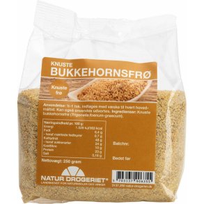 Natur-Drogeriet Bukkehornsfrø knust  - 250 g.