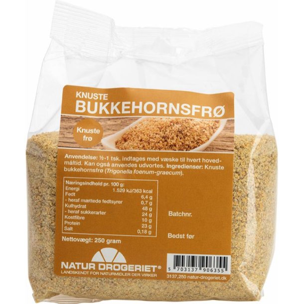 Natur-Drogeriet Bukkehornsfr knust  - 250 g.