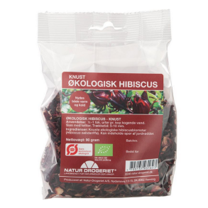 Natur-Drogeriet Hibiscus knust, kologisk - 90 g.
