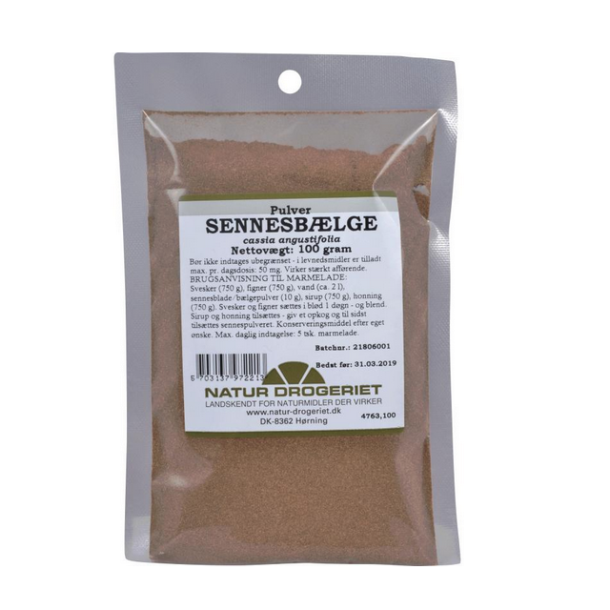 Natur-Drogeriet Sennesblge pulver - 100g