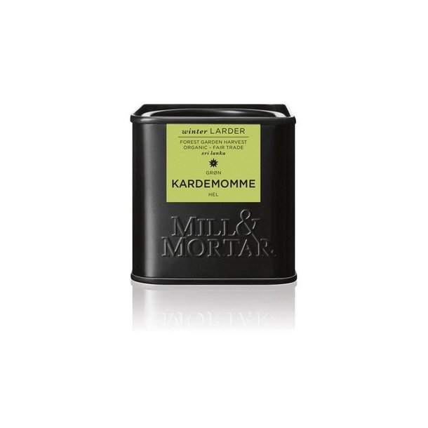 Mill &amp; Mortar Kardemomme hel grn  - 25 g.
