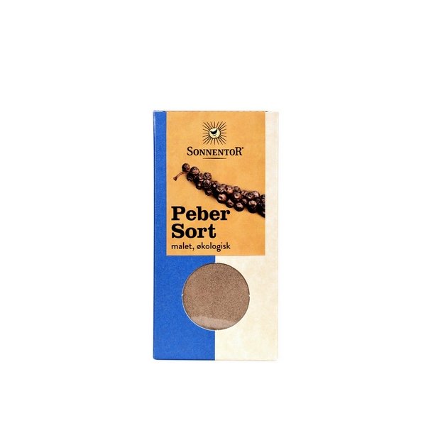 Sonnentor Peber sort malet  - 50 g.
