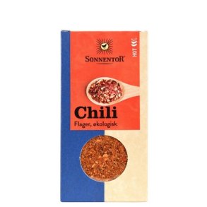 Sonnentor Chili Hot malet  ekstra stk - 45 g.