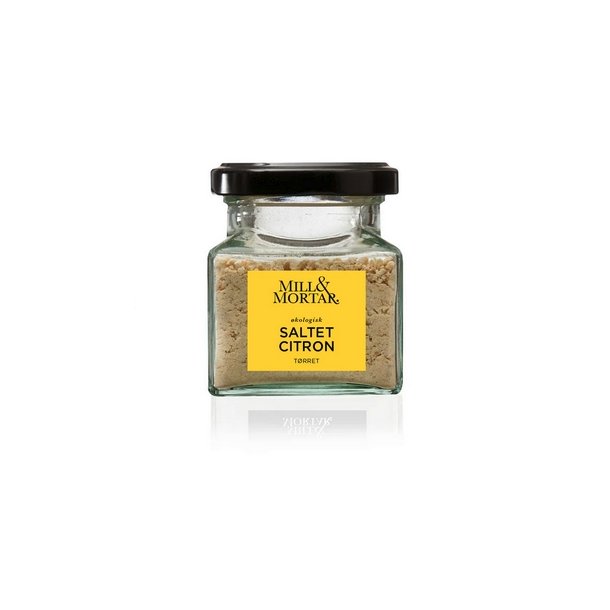 Mill &amp; Mortar Saltet Citron  - 40 g.