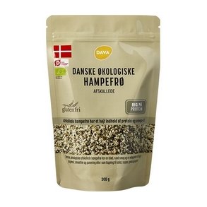 DAVA afskallede hampefr  - 300 g.