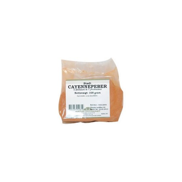 Natur-Drogeriet Cayennepeber stdt - 100g