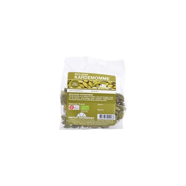 Natur-Drogeriet Kardemomme hel grn, kologisk - 75 g. 