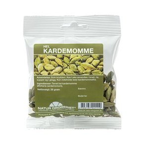 Natur-Drogeriet Kardemomme hel grn - 25 g. 