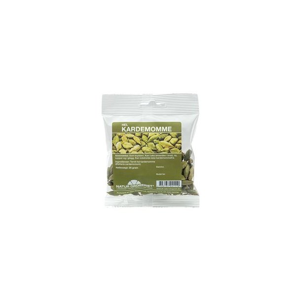 Natur-Drogeriet Kardemomme hel grn - 25 g. 