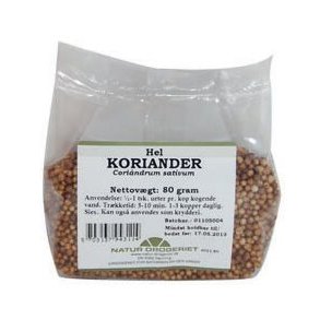 Natur-Drogeriet Koriander hel - 80 g.