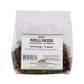 Natur-Drogeriet Nelliker hele - 75 g
