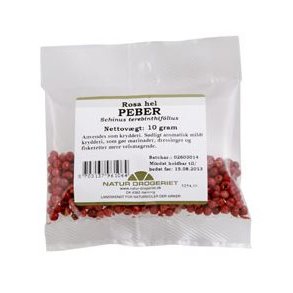 Natur-Drogeriet Peber rosa hel - 10 g.