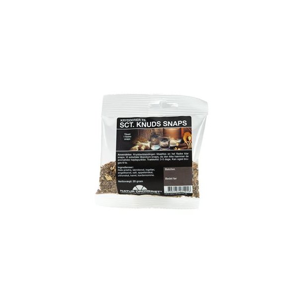 Natur-Drogeriet Sct. Knuds snaps krydderblanding - 20 g.