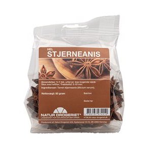 Natur-Drogeriet Stjerneanis hel - 50 g.