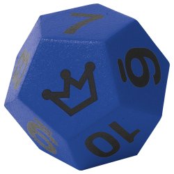 Volley 12-kantet Skumterning med tal