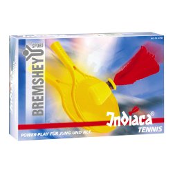Indiaca Tennis St inkl. 2 bat og 1 bold