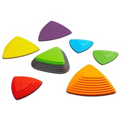 Flodsten - Udvikling af balance og koordinering - St med 7 stk.