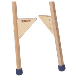 Pedalo Stylter i tr med gummipropper - 170 cm.