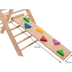 LegeGym Klatretrappe - 115 x 35 cm.