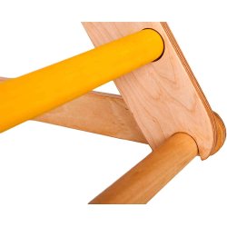 LegeGym Klatretrekant med trin og trappe/rutschebane