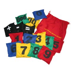 rteposer med tal 12x12 cm. - 15 stk.