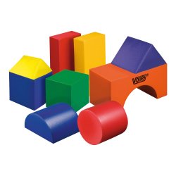 VOLLEY Kmpe Byggest med skumklodser - 9 dele