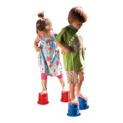 Gstylter i plastik med snor