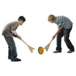 Hjulspil med 2 fangere og 1 hjul