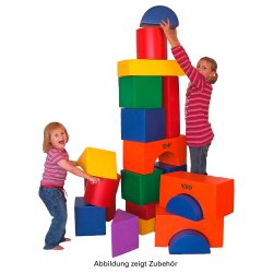 VOLLEY Firekantet skumklods - 25x25x25 cm.