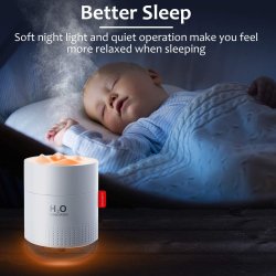 Snow Mountain H2O Ultrasonic USB- luftbefugter 500 ml.