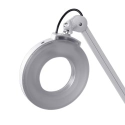 Maclean Luplampe med hjul - 3 x forst�rrelse med lys