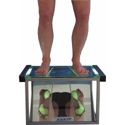 Podoskop i rustfrit stl