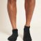 Boody Eco Wear Mens Low Cut Socks sort str 38-45