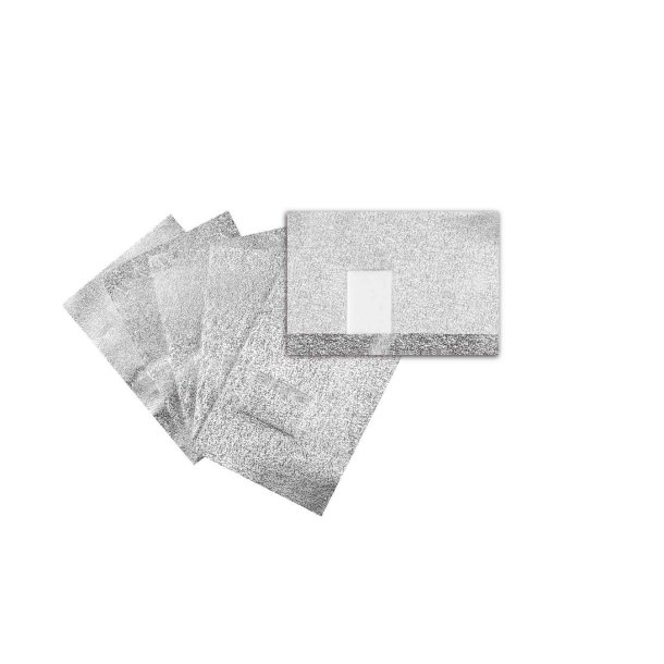 NailSystem Folie-wraps til fjernelse af neglelak - 50 stk.