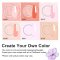 EODCI Dipping Powder negle st, 6 farver - Pastel Pink