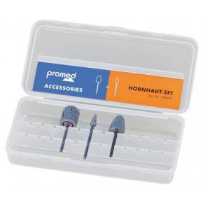 Promed Bitsst til hrd hud - 3 dele