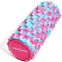Body &amp; Mind FasciaRulle/Foamroller  Pink/Bl